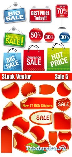 Stock Vector - Sale 5 - 