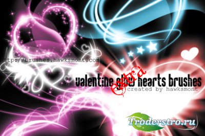 Valentine Glow Hearts -   