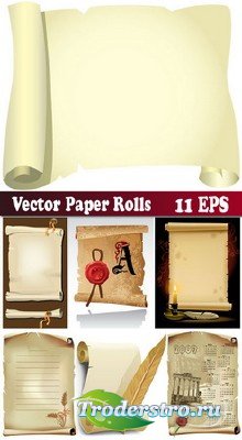   - Vector Paper Rolls