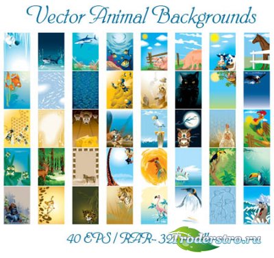     - Vector Animal Backgrounds