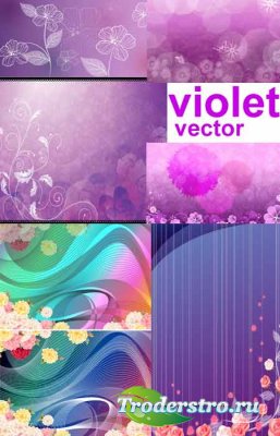     / violet vector