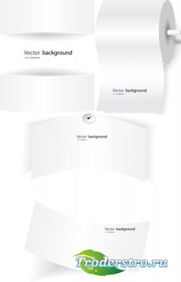    / white backgrounds in vector