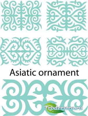    / Asia ornament vector