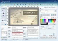 Mojosoft BusinessCards MX 4.5 (RUS)