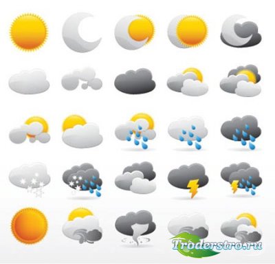     / weather icon vector Collection