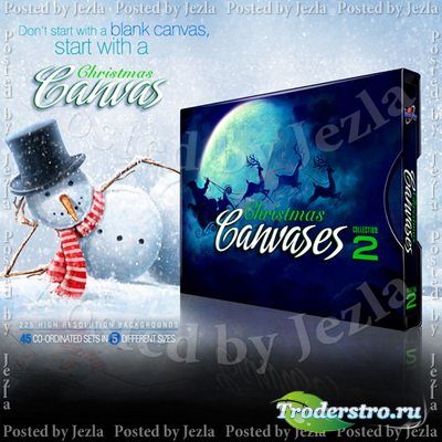 Christmas Canvases Collection 2
