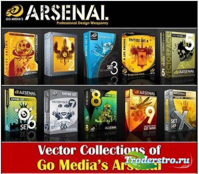 Go Media's Arsenal - (Complete Photoshop Brush Sets 1-14)