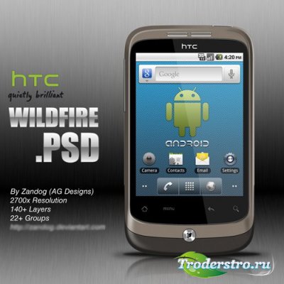 PSD  - HTC Wildfire 