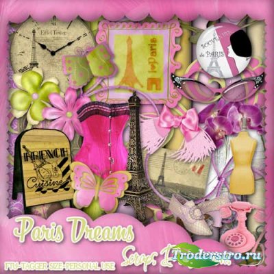 - -  . Scrap - Paris dreams