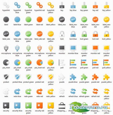 Иконки для веб дизайна - Siena  Icons