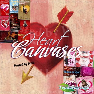   - Heart Canvases