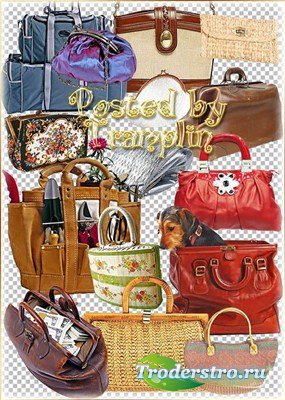 Клипарт – Сумки, кошельки, портфели, рюкзаки