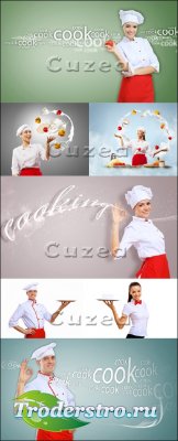Cooks and cooking - Stock photo