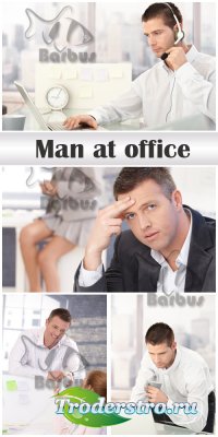 Man at office /    - photo stock