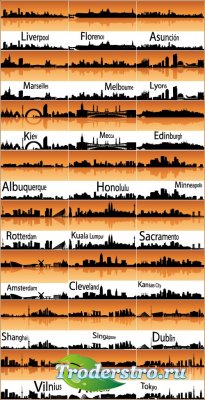      2 (Vector City Silhouettes)