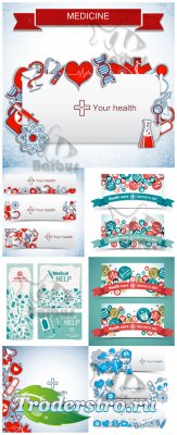 Set of medical banners /    