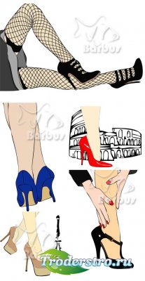 Legs high-heeled /    