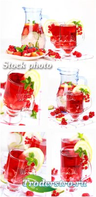   / Fruit drinks - Raster clipart