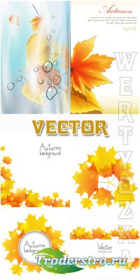 ,   / Autumn, autumn leaves - vector