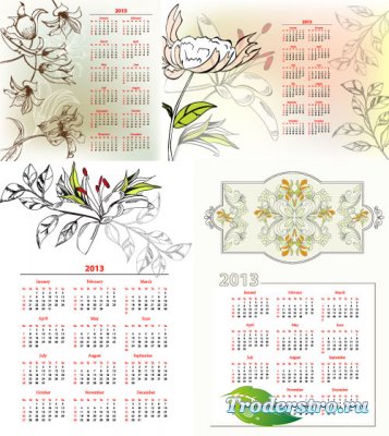Calendar 2013 (vector)