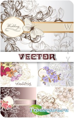       / Wedding backgrounds with flowers and ...
