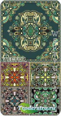    / Original floral patterns - vector