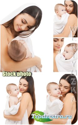    / Mother and Child - Raster clipart