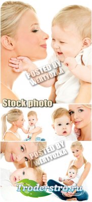   / Woman with a child - stock photos