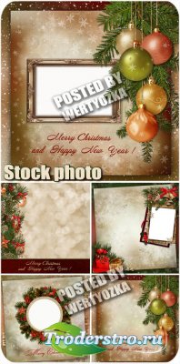        / Christmas background - stock p ...