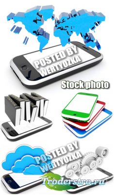 ,   / Smartphones, modern technology - stock  ...