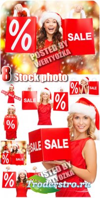  ,   / Winter sale  - stock photos