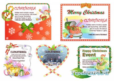Christmas cards (Vector)
