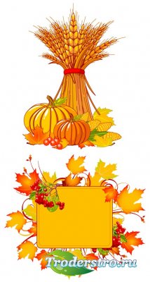 Autumn backgrounds vector