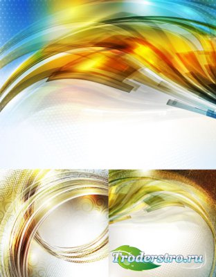 Abstract background wavy clipart 1 vector 