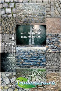 Cobblestones, pavement, stone pavement jpg backgrounds - Брусчатка, мостовая, каменная мостовая ipg фоны