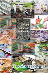 Money, banknotes, piggy banks - , 